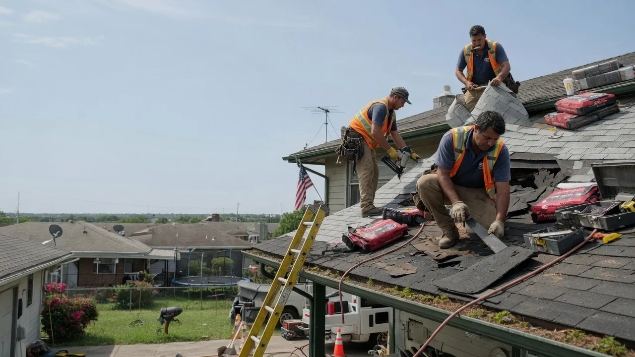 Roof Repair in Okarche, OK near me